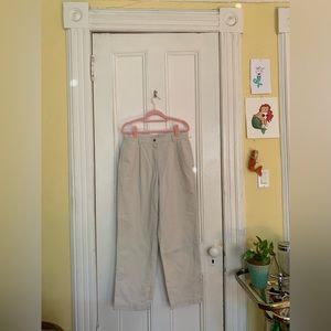liz claiborne lizsport petite dress pants, khaki tan